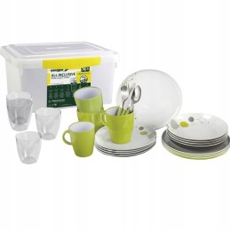 Brunner space camping dinner set 36 pcs