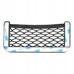 Flexible mesh pocket organizer 17x8cm, 3m tape