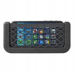 Flexible mesh pocket organizer 17x8cm, 3m tape