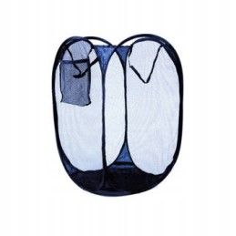 Mesh laundry basket for storage, 70 liters