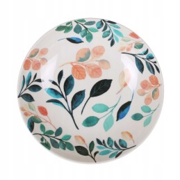 Deep plate made of melamine leaves, set of 6 pcs