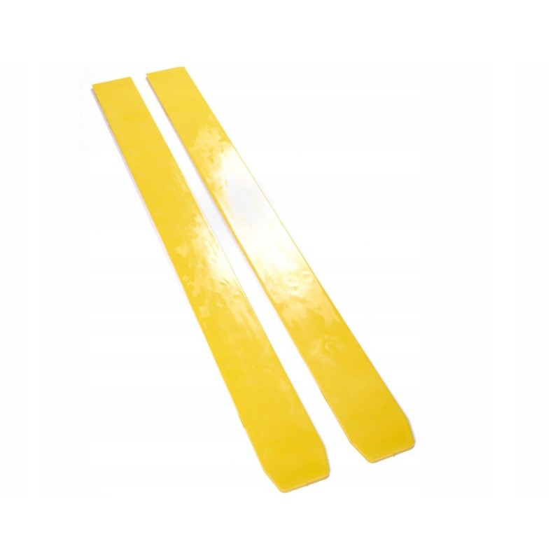 Magnetic covers for forklift forks