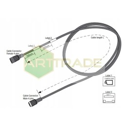Orlaco universal cable cable 21 m uni 0301940