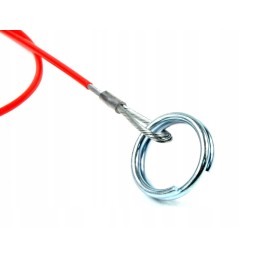 Overrun emergency hand brake cable, 1 m