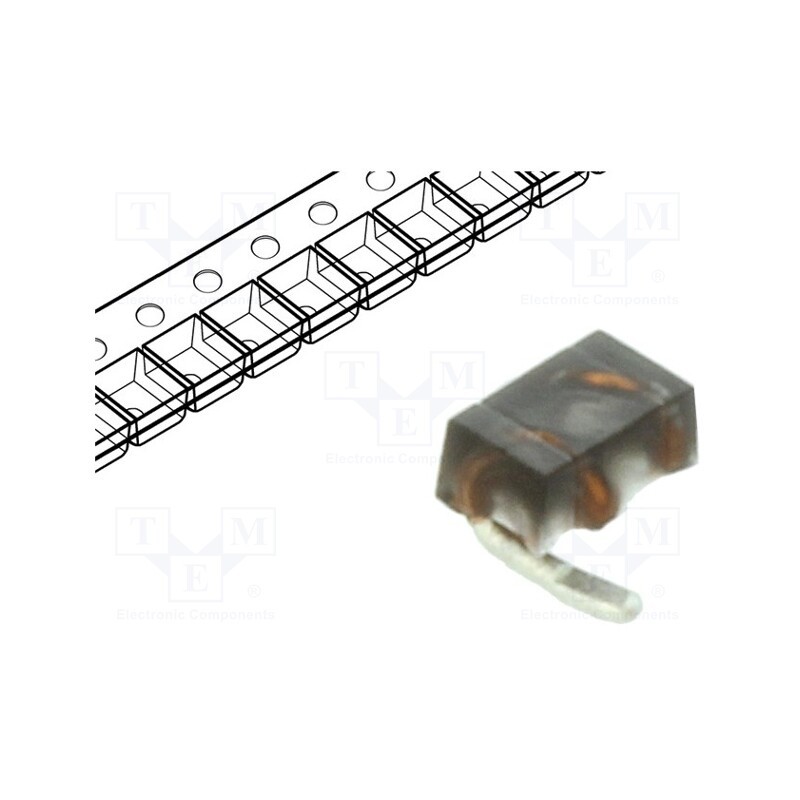 10 pcs x FERROCORE - JAS1322-3.85 - Air coil, SMD, 1322, 3.85nH, 1.6A, 6mΩ