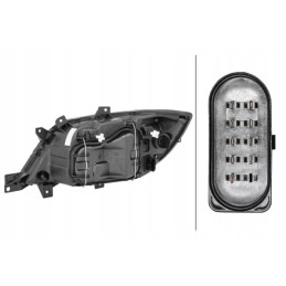 Headlight 1eh 246 047 021 hella
