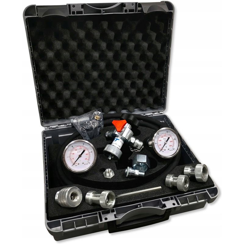 Hydraulic accumulator charging kit