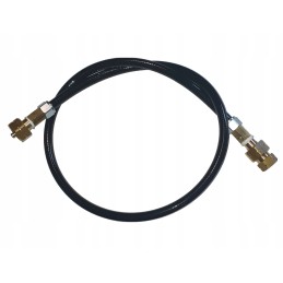 A hose for transferring gas from an 11 kg cylinder to a smaller one