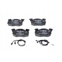 The front brake pad set with installation instructions fits Citroen AX C