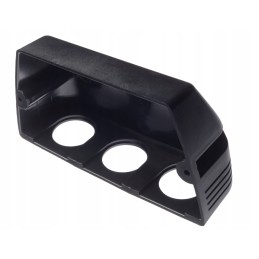 Panel housing for the cigarette lighter socket, charger x3