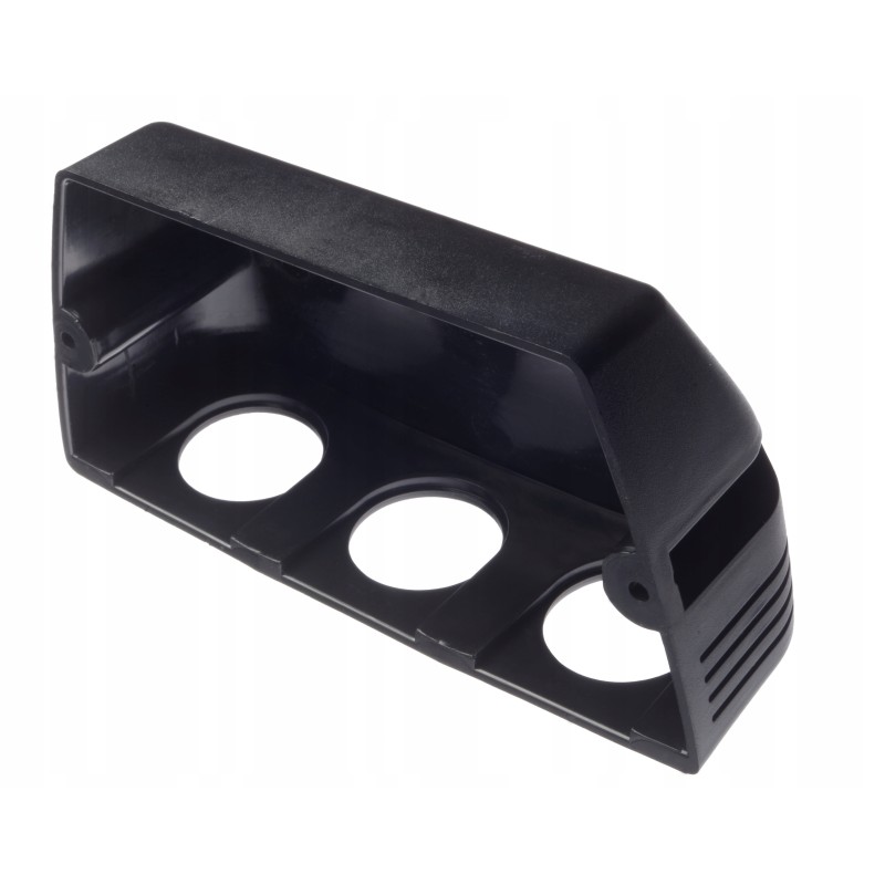 Panel housing for the cigarette lighter socket, charger x3