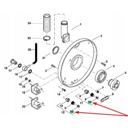 Ac826988 accord blow sleeve