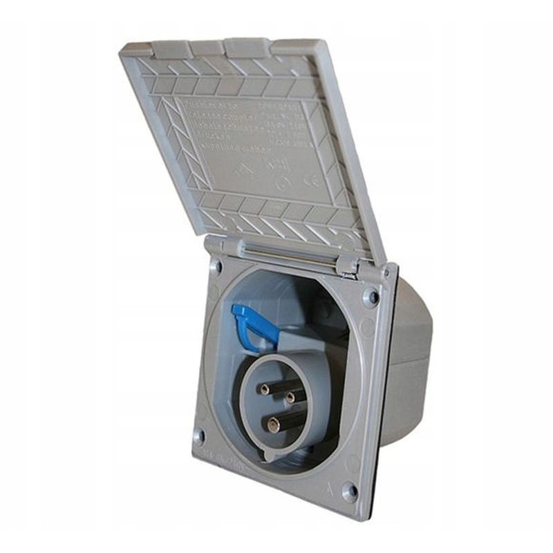 Power socket for a trailer 230v cee current haba