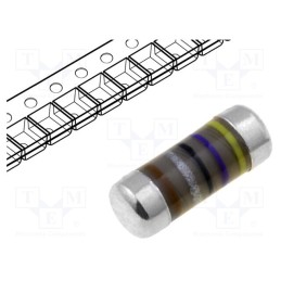 10 pcs x VISHAY - SMM02070C2400FBP00 - Resistor: thin film, SMD, 0207 MELF, 240Ω, 1W, ±1%, Ø2.2x5.8mm