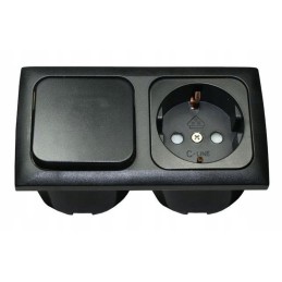 Camper switch, socket frame, haba