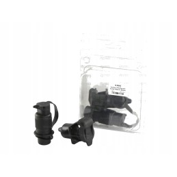 Apak plug and socket set, 3 pin 12v, sparex plastic
