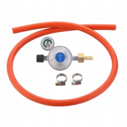 Universal gas leakage regulator with controller for Campingaz Cadac cylinders