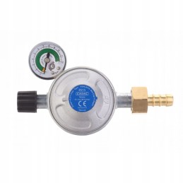 Universal gas leakage regulator with controller for Campingaz Cadac cylinders
