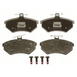 Brake pads, front discs, valve 16 2mm LP884 with sensor