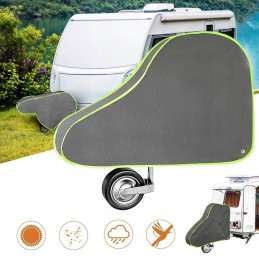 Towbar cover, universal caravan drawbar cover