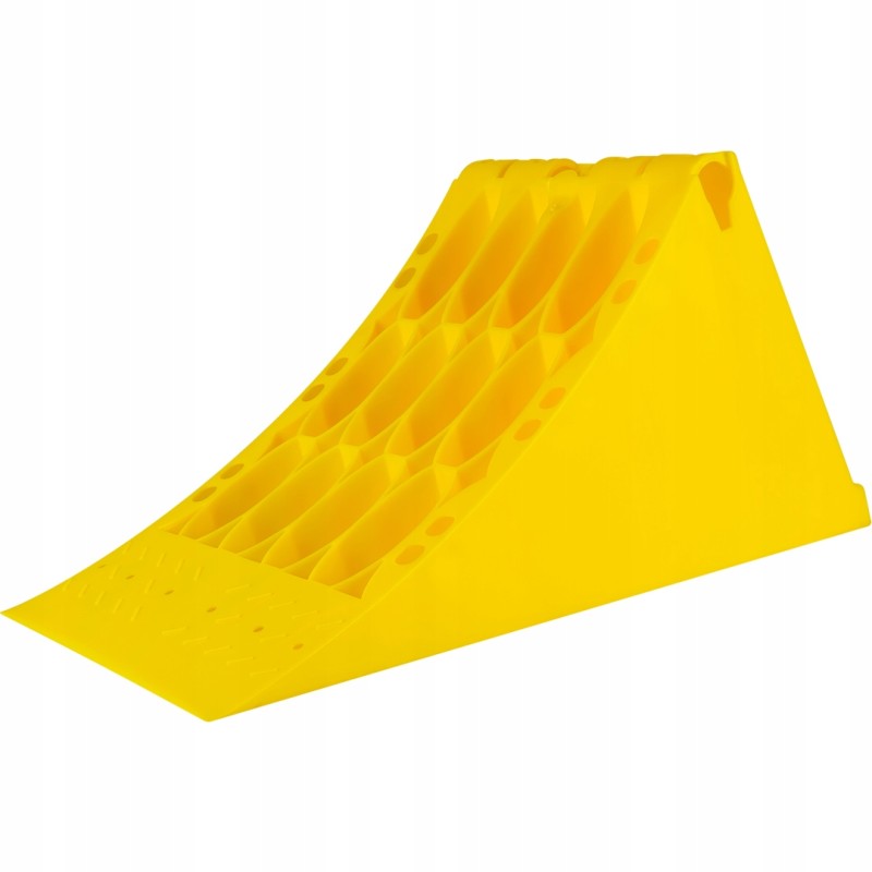 Wheel chock for trailers, semi-trailers, tow trucks, bus, camper, truck, strong, 20cm E53