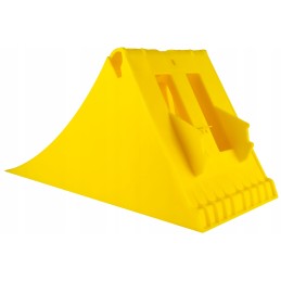 Wheel chock for trailers, semi-trailers, tow trucks, bus, camper, truck, strong, 20cm E53