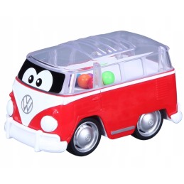 VW bus samba poppin jumping balls red toy