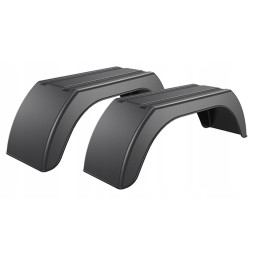 2x wheel arch mudguard for trailer 10 12 domar 16 55