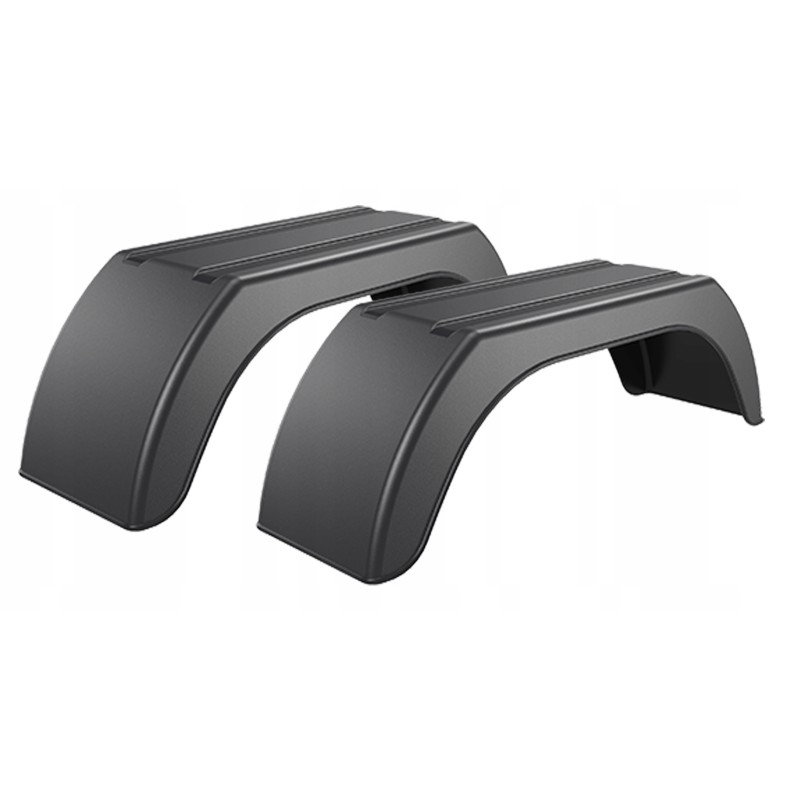 2x wheel arch mudguard for trailer 10 12 domar 16 55