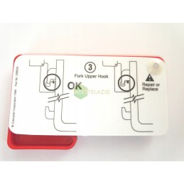 Cascade meter inspection forks carriage forks class 3