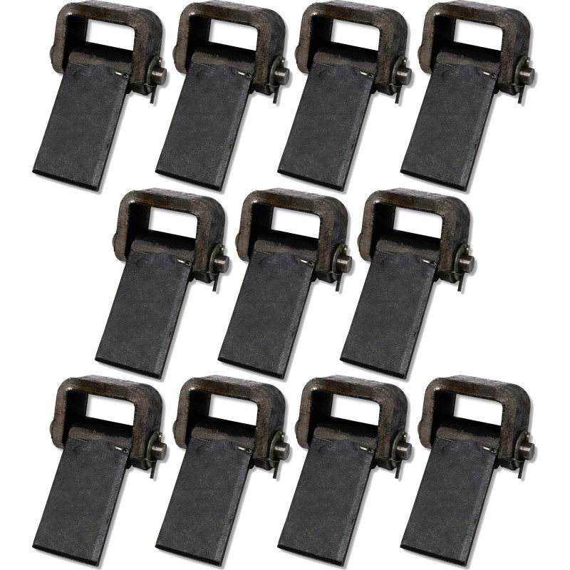 11x side hinges, set for the entire D35 D47 trailer