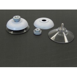 Self-adhesive suction cup