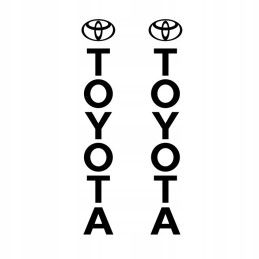 Toyota mast forklift stickers with logo 55 cm