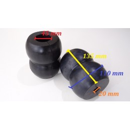 Bumper bumper rubber spring Balwanek 6ton Jelcz reso