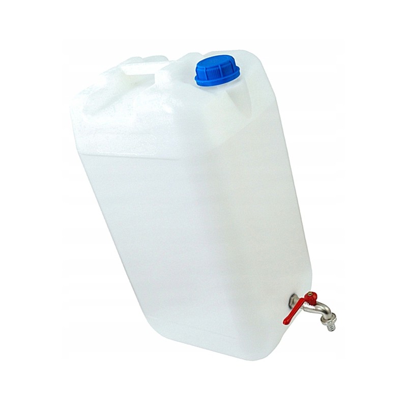 P4l80 canister water container with metal tap