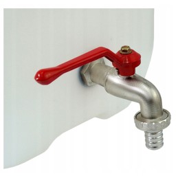 P4l80 canister water container with metal tap