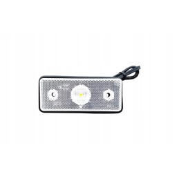 White LED marker lamp for tow truck trailer