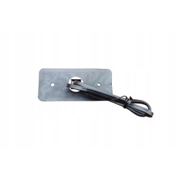 White LED marker lamp for tow truck trailer