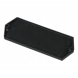 Rectangular reflector 104x40mm yellow for screws and rivets