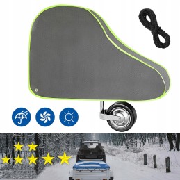 Drawbar hood waterproof universal towbar cover