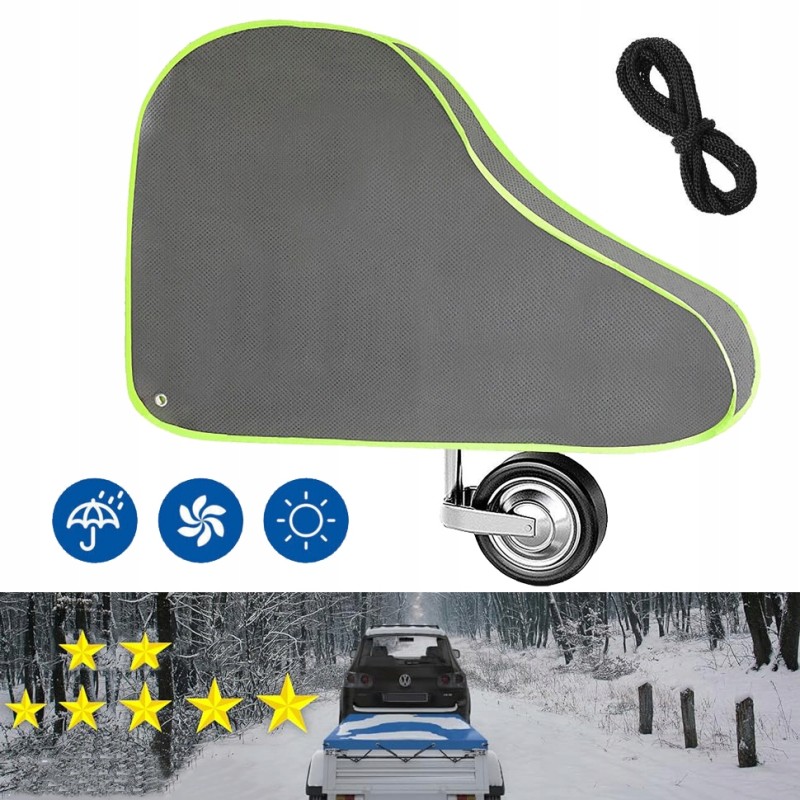 Drawbar hood waterproof universal towbar cover
