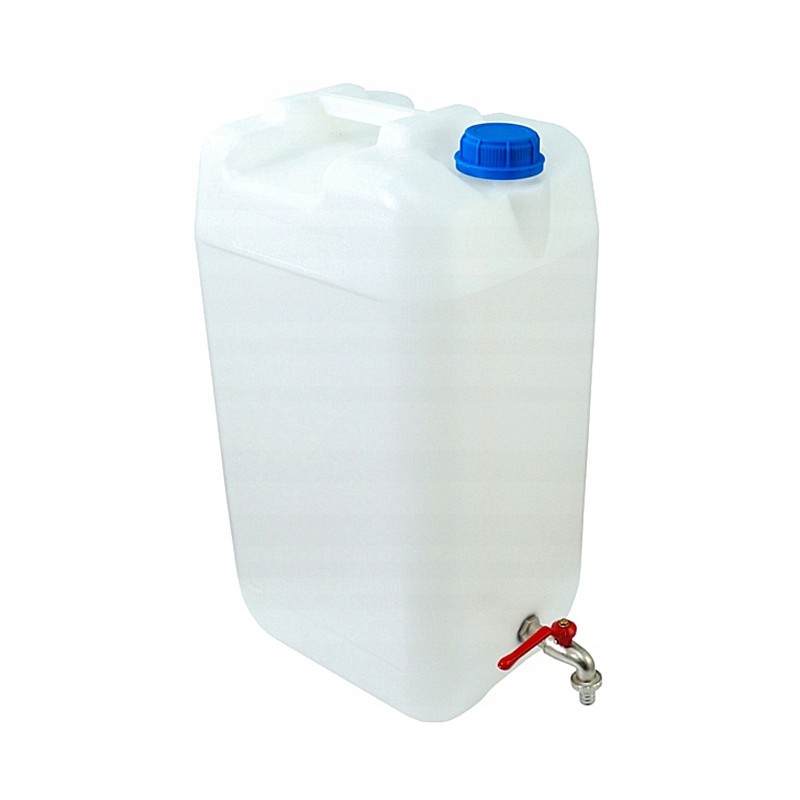 Tap 30l canister water container with metal u