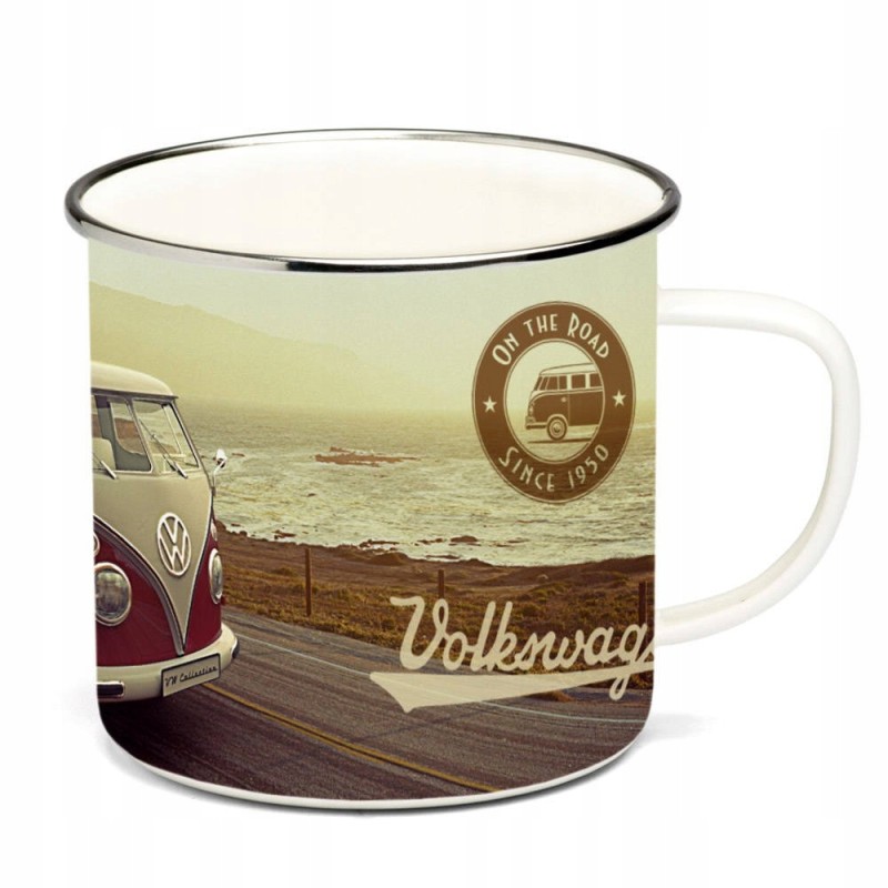 Vw t1 bus vw collection enamel mug