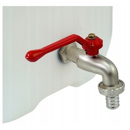 Y4h69 canister water container with metal tap 30l 86564