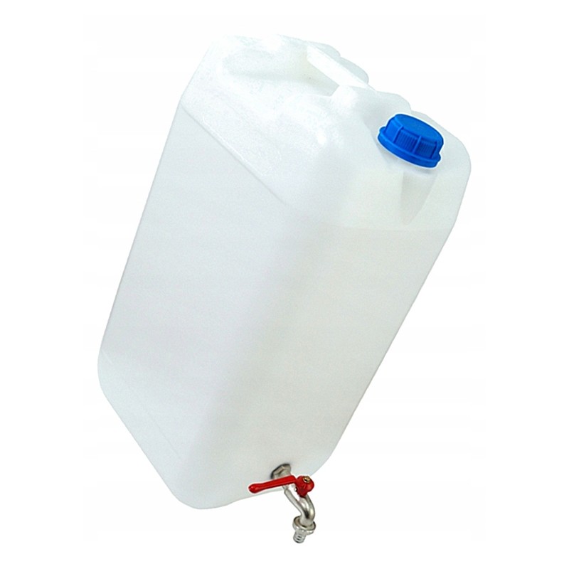 For water d0g45 with a metal tap, 30l capacity canister
