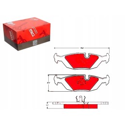 Brake pads volvo 440 k 460 480 e saab 900 i