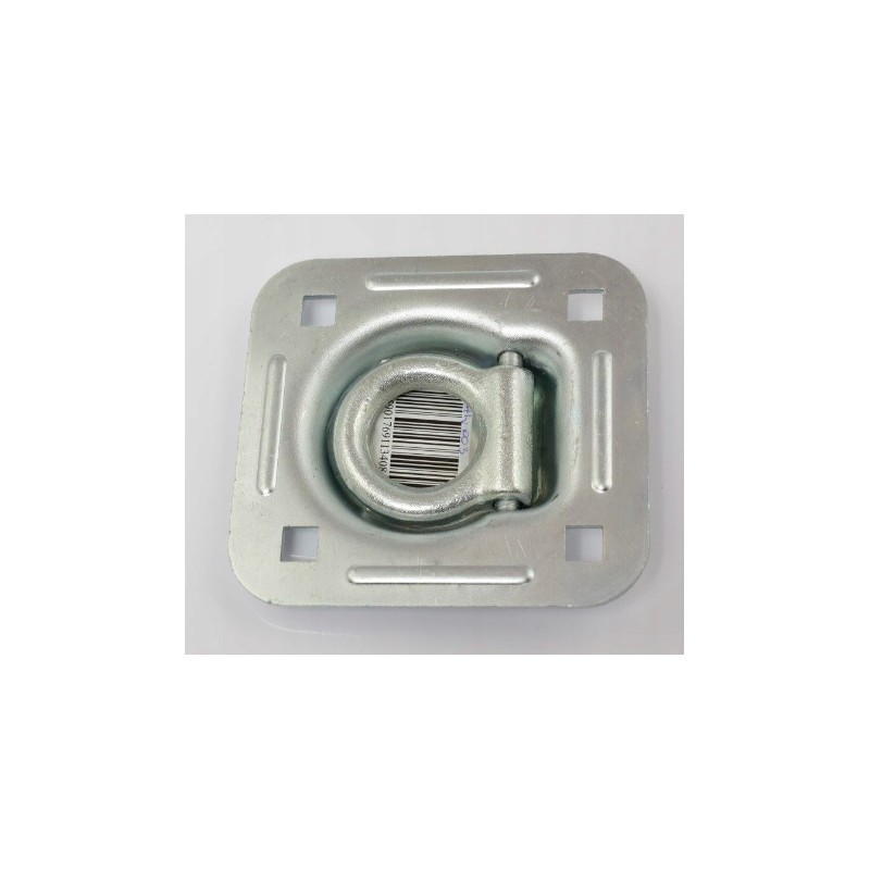 Recessed semi-trailer floor holder, square 10x10