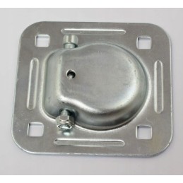 Recessed semi-trailer floor holder, square 10x10