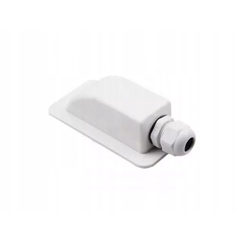 Cable cover single grommet 11 x 6 x 3 5 cm