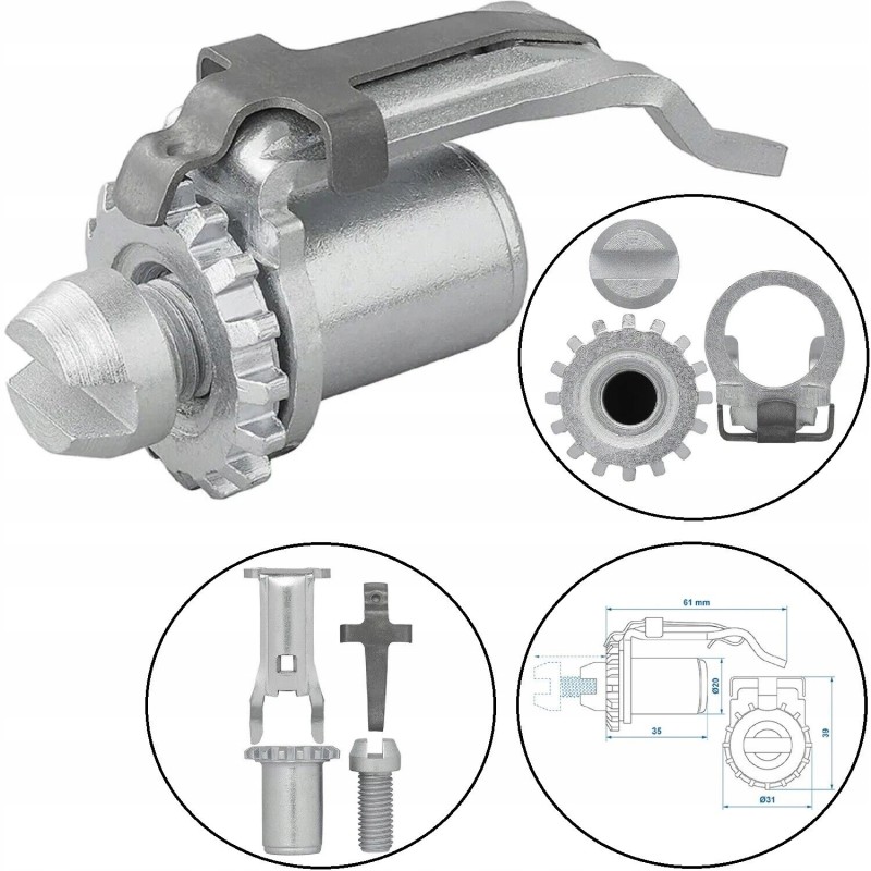 Alko brake shoe adjuster pin pawl replacement 230x60 200x50 160x35